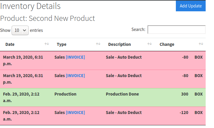 Manage inventory easily